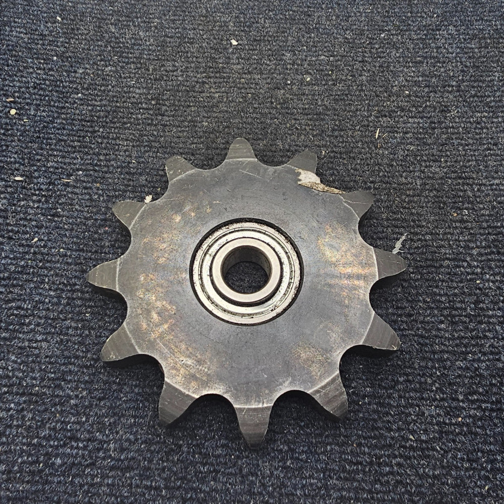 100I 12H-3/4: Heavy Duty Idler Sprocket 12 Tooth with Bearing