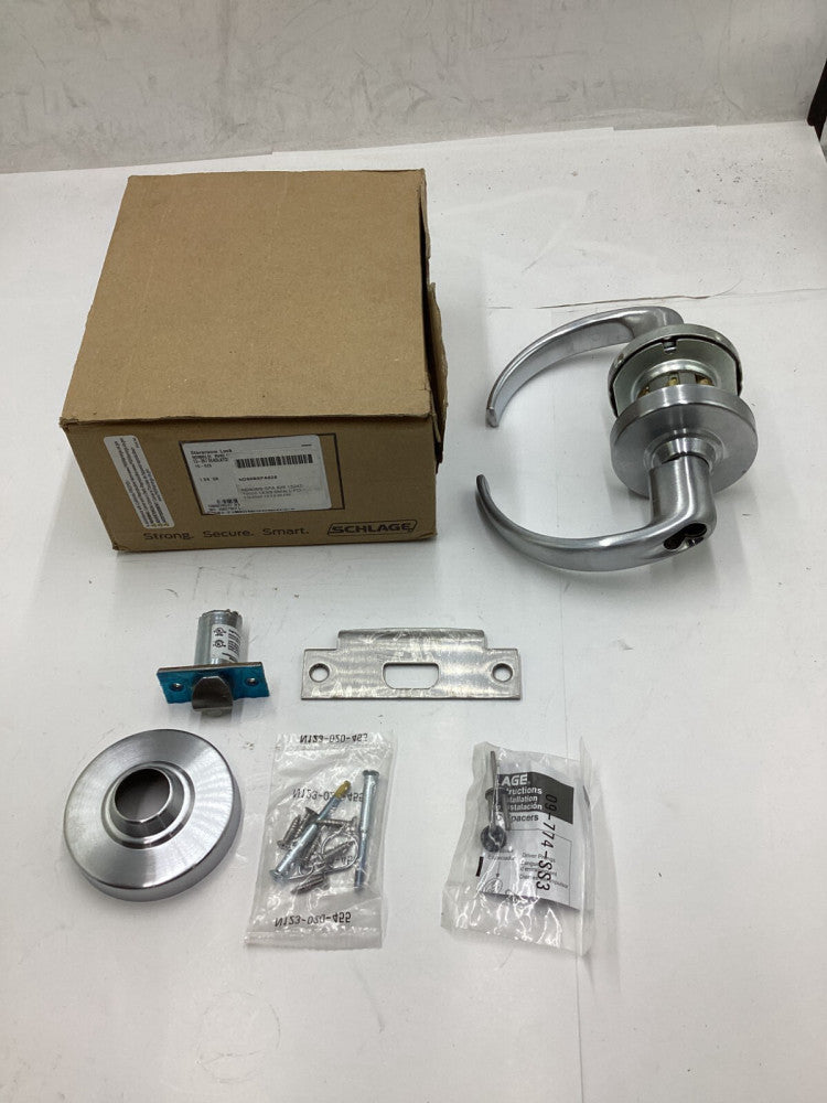 Schlage 13-247 Satin Chrome 10-025 Cylindrical Lever Lock ND80BD SPA 626