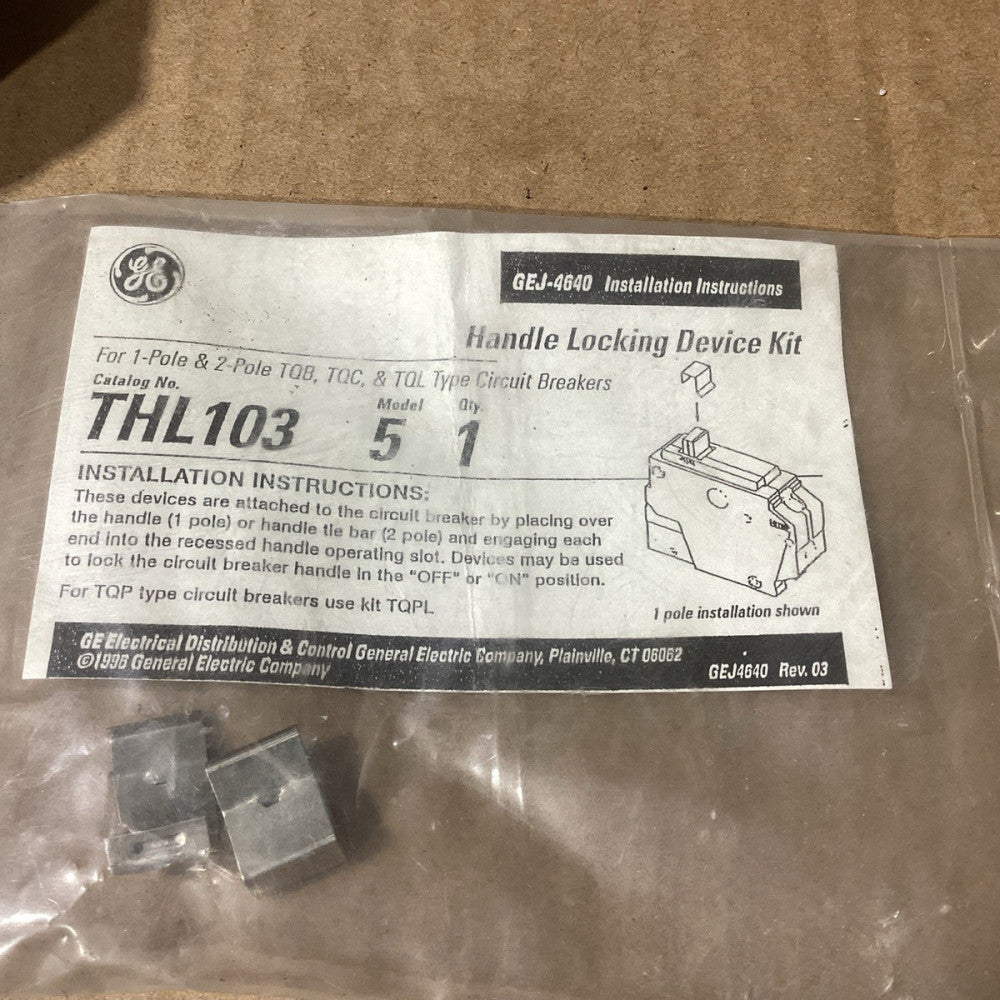 GE  THL103 HANDLE LOCKING DEVICE KIT Nos