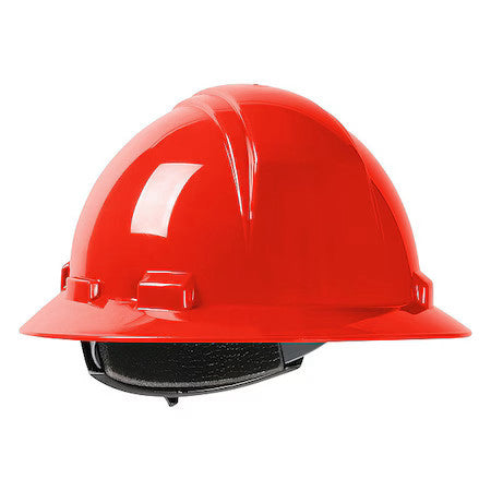 Pip 280-Hp641r-15 Hard Hat, Dynamic, Hdpe, 4 Point Ratchet, Type 1, Class E, Red