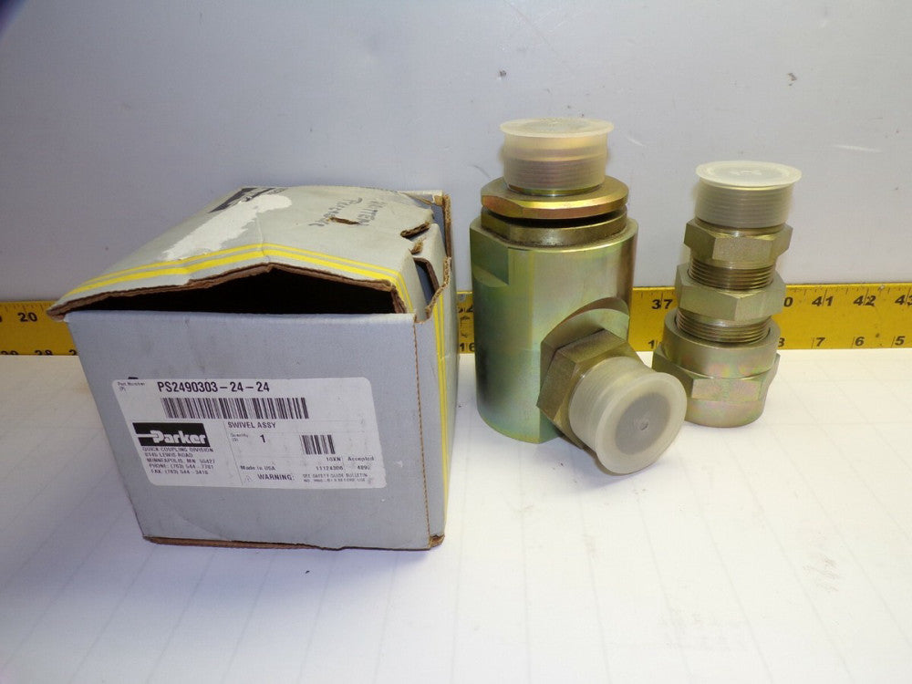 NEW PARKER 1-1/2" QUICK COUPLING SWIVEL ASSEMBLY  PS2490303-24-24