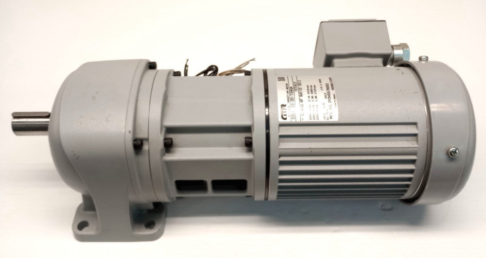 Nissei GTR G3LE-22-20-T040A 3 Phase Induction Motor 7/8" Keyed Shaft 20:1 Ratio