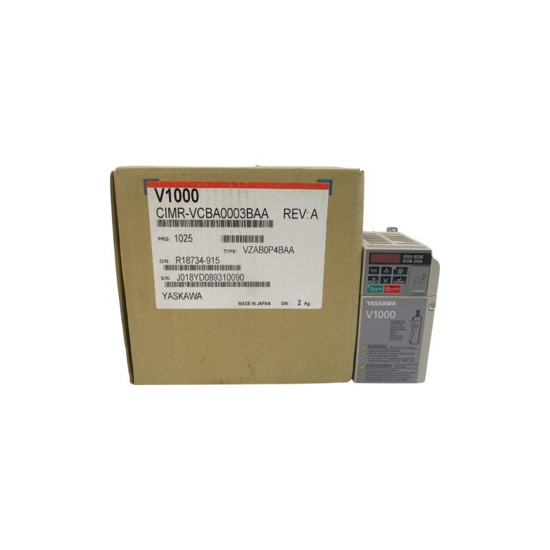 YASKAWA CIMR-VCBA0003BAA 200-240VAC 7.3/5.5A REV. A NSMP
