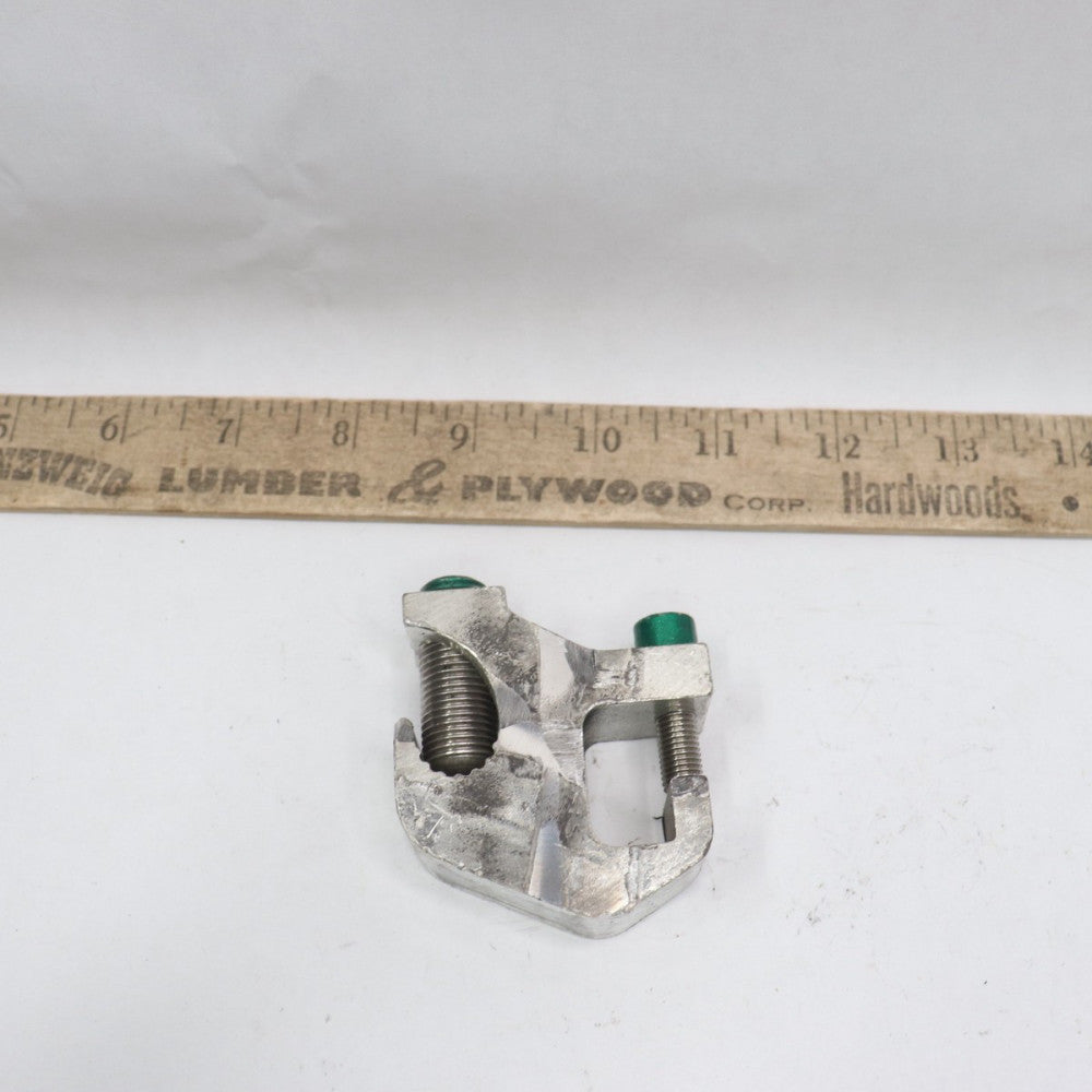 Burndy Ground Tray Clamp Aluminum # 6-250 kcmil BTCGC250SS - Used/Dirty