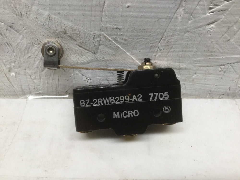 Micro Switch BZ-2RW8299-A2 Roller Lever Limit Switch 15A 125, 250 or 480 VAC
