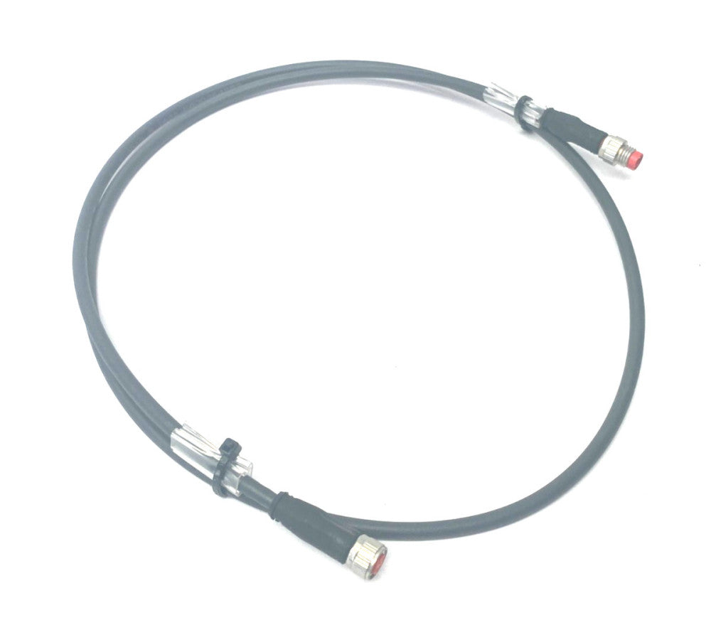 Beckhoff ZK2020-3132-0010 Double Ended Power Cable 1m Length M8 4-Pin 017946