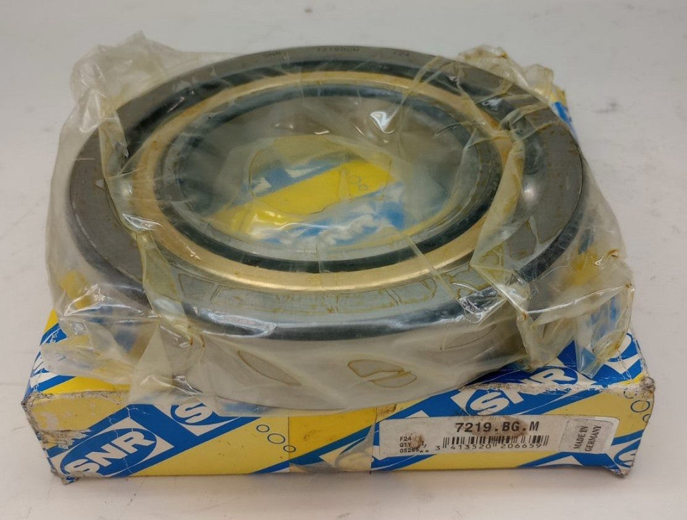 SNR 7219BGM Angular Contact Ball Bearing 95 X 170 X 32mm 7219.BG.M