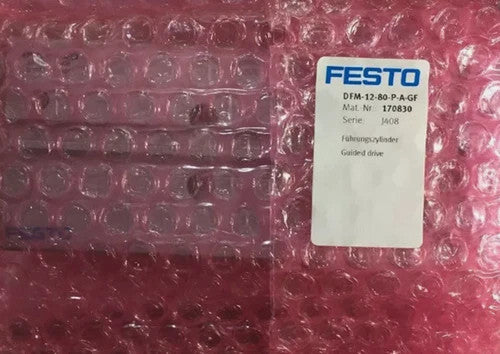 NEW FESTO DFM-12-80-P-A-GF Guided Drive DFM Pneumatic Cylinder