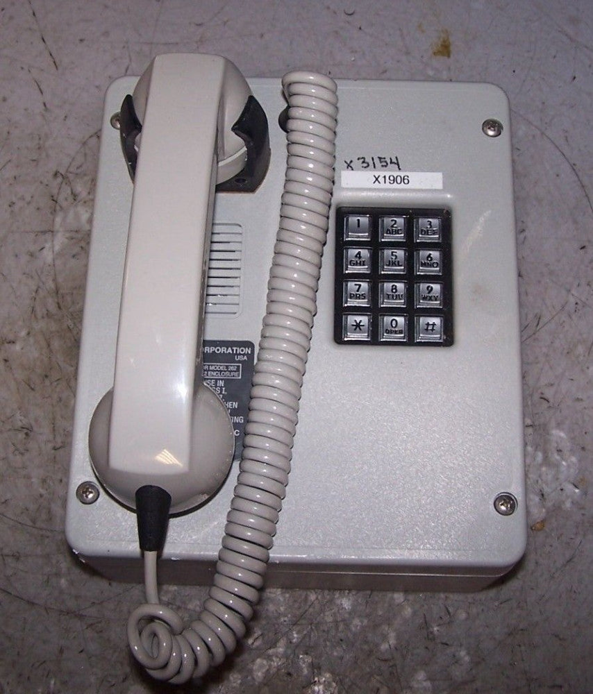 GAI-TRONICS INDOOR INTRINSICALLY SAFE TELEPHONE NEMA 12 MODEL 262