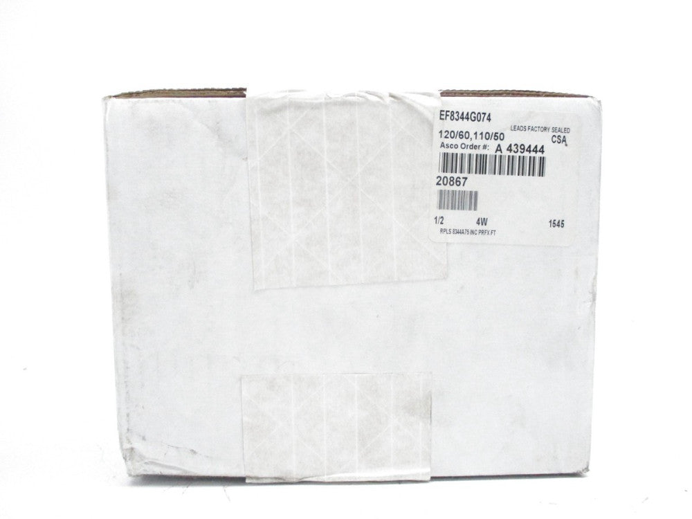 ASCO EF8344G074 110/120V NSFS