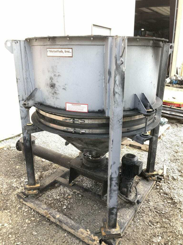 Metalfab MVSI 48" Vibratory Shaker / Screener / Sifter 1.5HP 2150force/lbs