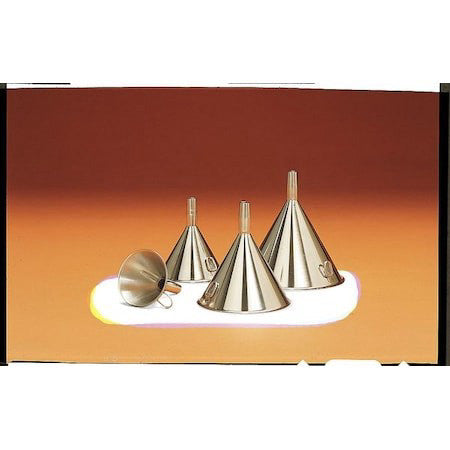 Zoro Select 84760 Funnel,658Ml,Stainless Steel