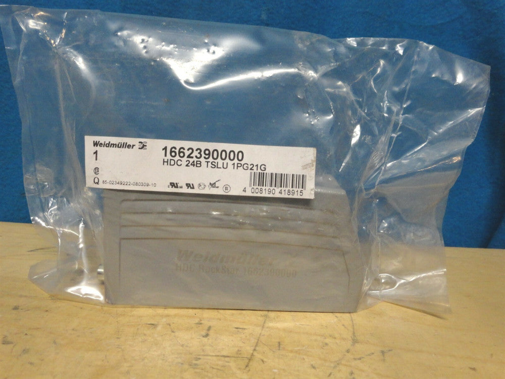 WEIDMULLER ~ 1 PIECE ~ CABLE ENCLOSURE ~ PN: HDC 24B TSLU 1PG21G ~ NEW IN BAG