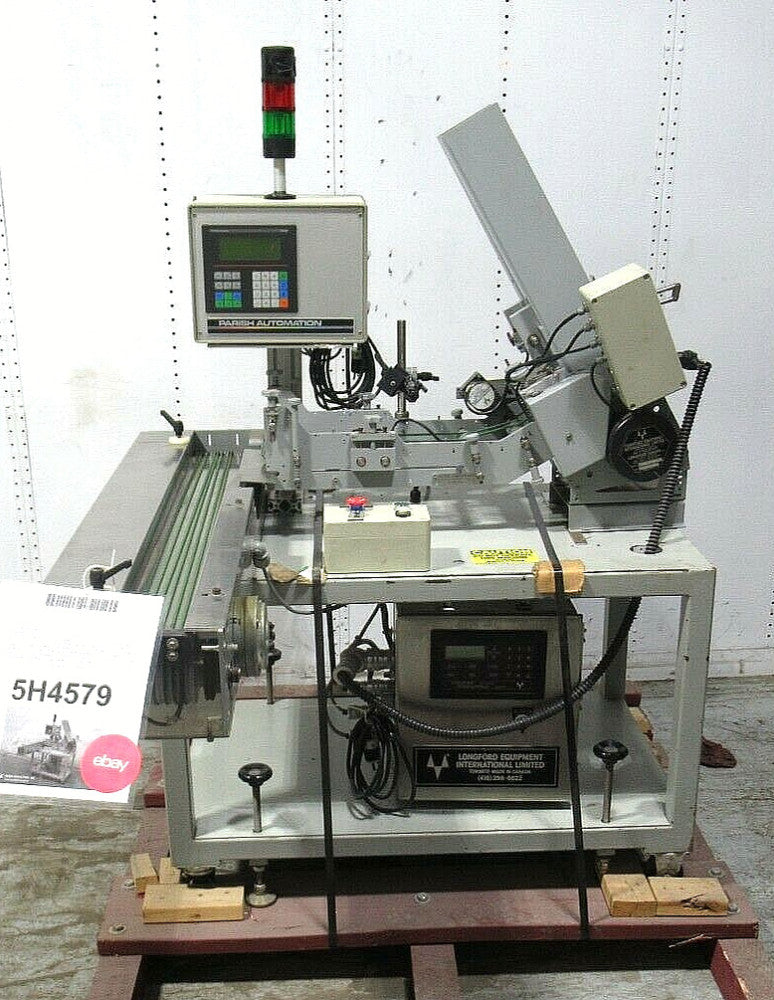 Longford C350 Friction Feeder with Parish Automation Control