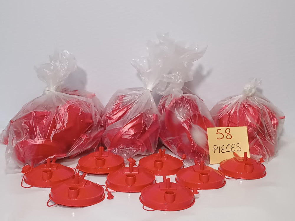 Lot of 58 Bemis Hydrophobic Lids for Bemis 800cc Rigid Suction Cannisters