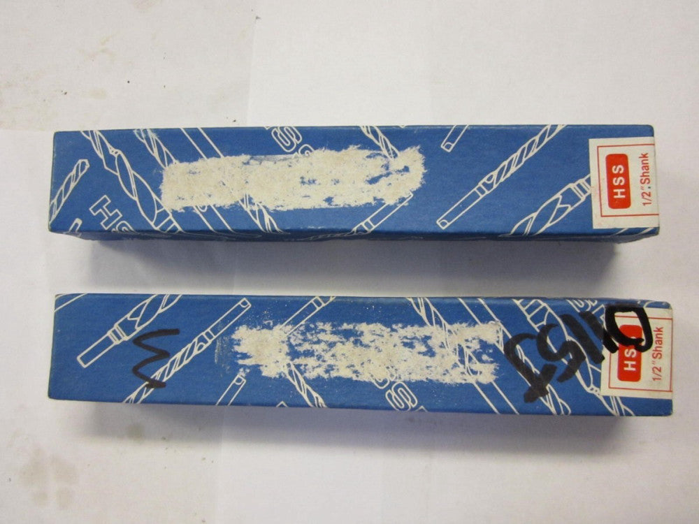 15/16" Reduced Shank Oxide Coated HSS Silver & Deming Dill Bits NEW - Lot of 2 