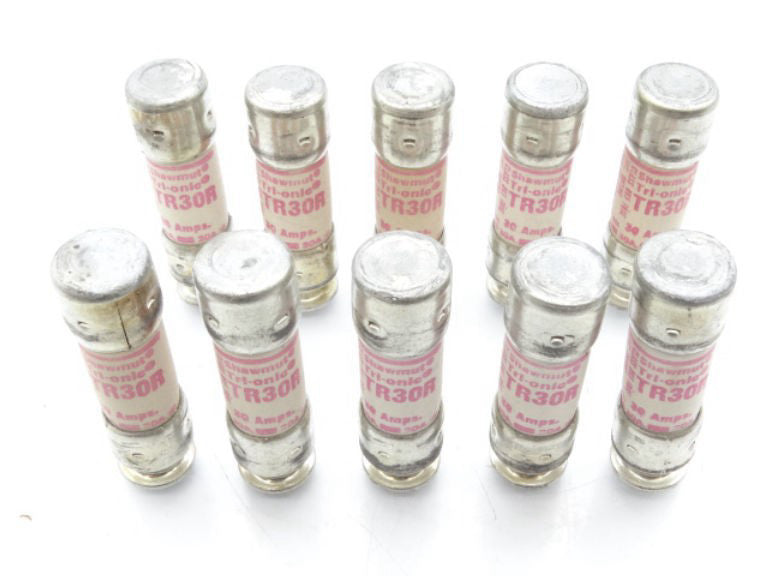 MERSEN TR30R (SET OF 10) Fuse - New In Box
