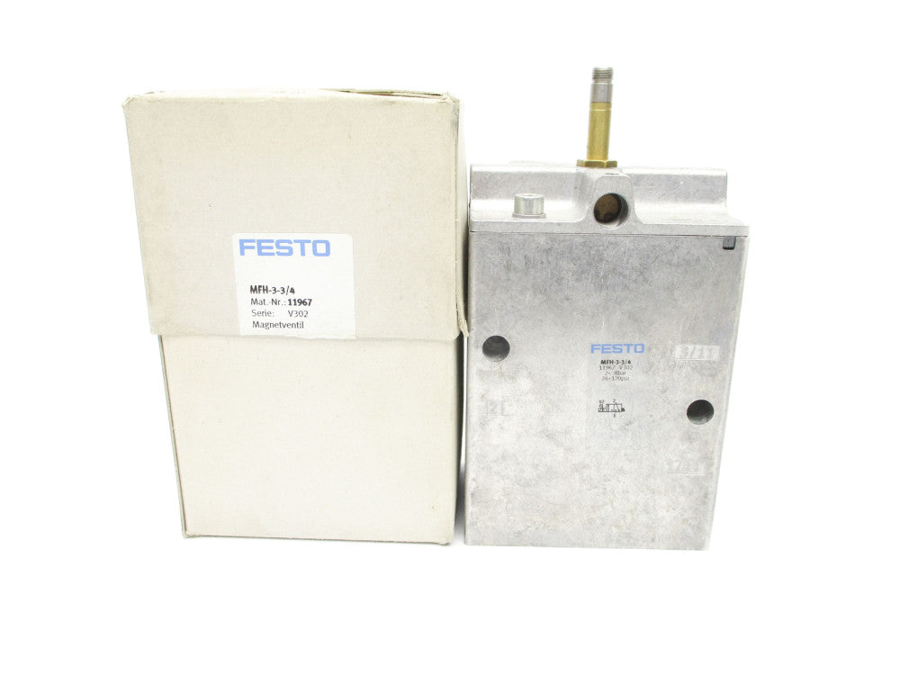 FESTO MFH-3-3/4 11967 28-120PSI NSMP