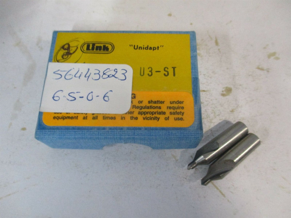 (40-L2-208) #3 1/4" x 7/64" x 1-1/16" HSS Combo Drill & Countersink - Qty 2