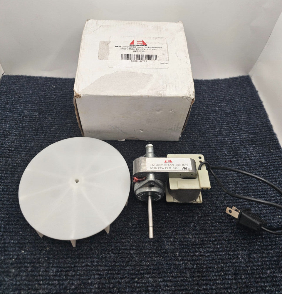Endurance Pro C0157 Universal Bathroom Fan Motor Replacement Exhaust Ventilation