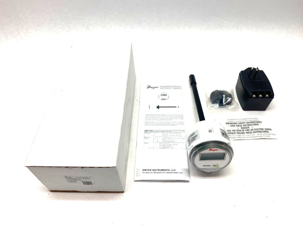 Dwyer AVUL-5DA1-LCD Air Velocity Transmitter 5-Digit 101865-01