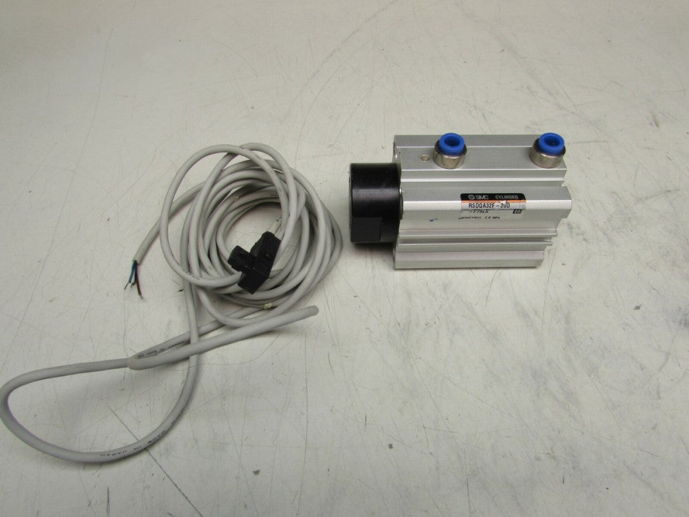 SMC AIR STOPPER CYLINDER RSDQA32F-20D-F79LS NEW SURPLUS NOT IN BOX MAKE OFFER 