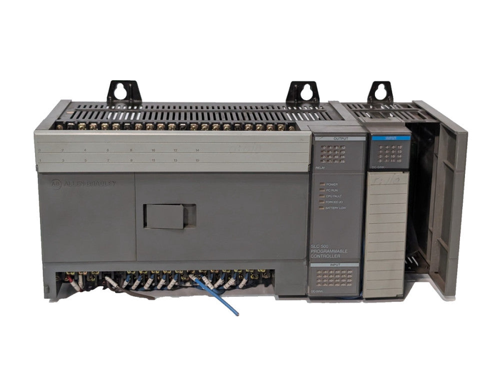 Allen-Bradley 1747-L40C SLC-500 Processor Unit 40I/O w/ 1746-A2 2-Slot Expansion
