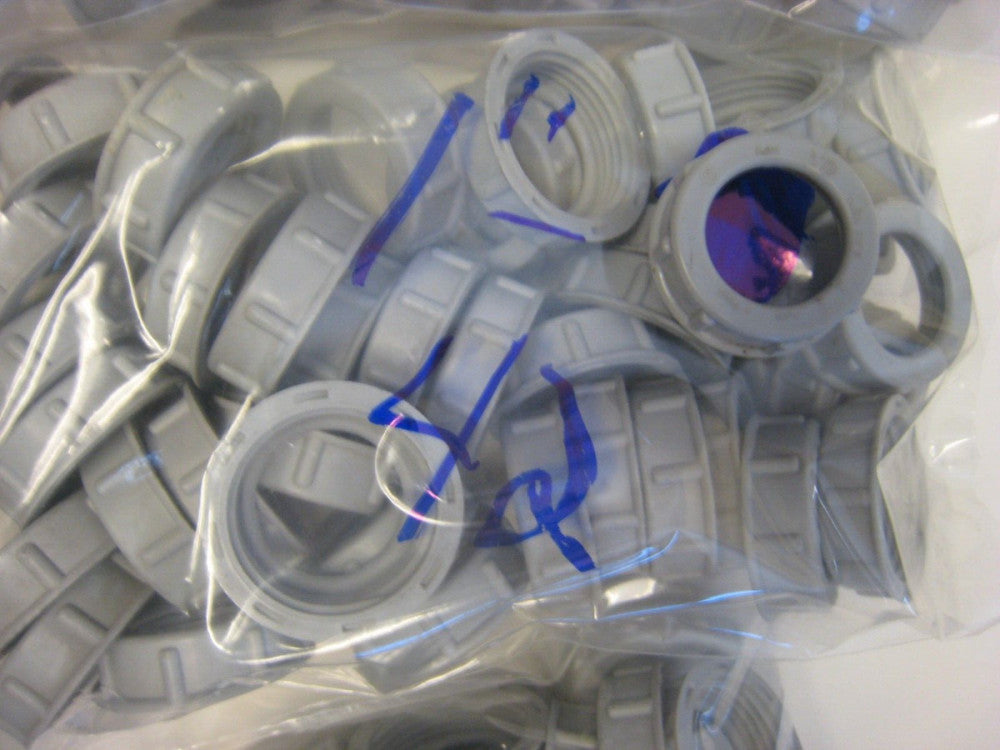 (42) Arlington 442 - 1" Plastic  Insulating Bushings Conduit Fittings   Grey