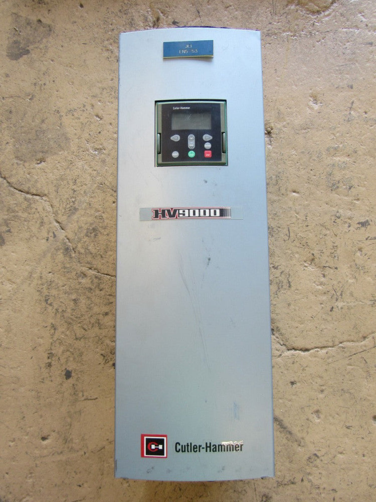 CUTLER-HAMMER HV9000 VARIABLE FREQ. DRIVE HV9060AS-5M0A00 60VT NICE USED TAKEOUT