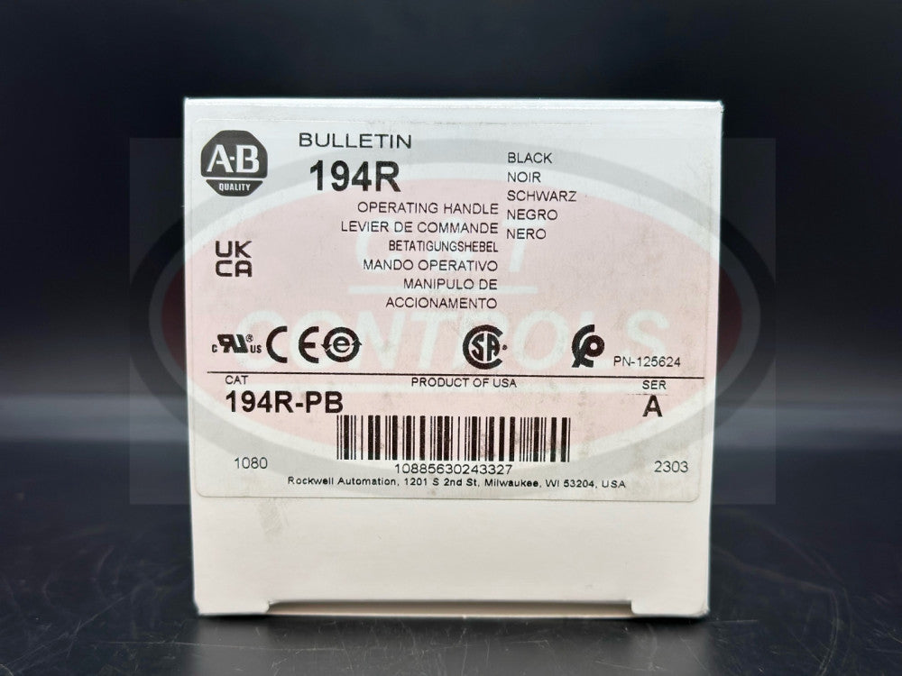 Allen Bradley 194R-PB 194R Black Padlockable Handle New In Box USA Stock