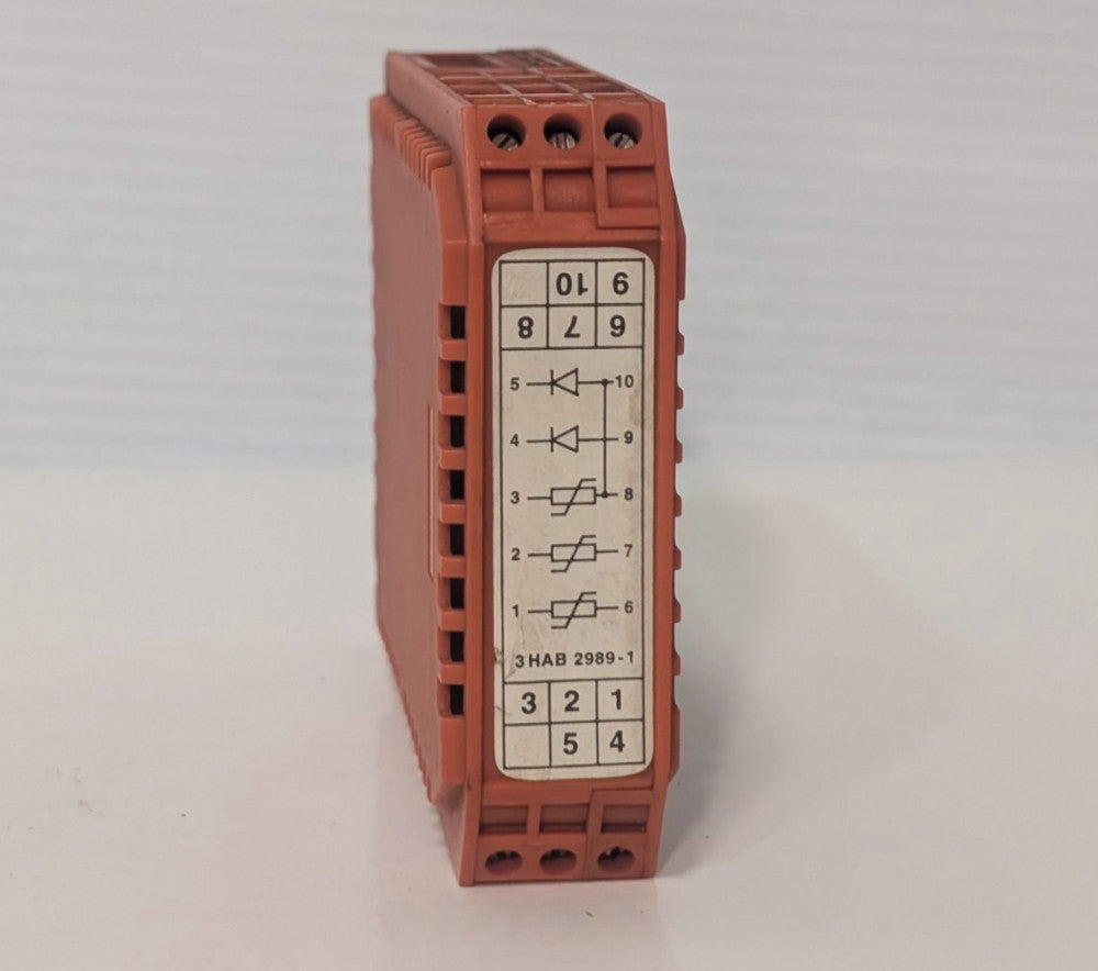 3 HAB 2989-1 Industrial ABB Robotic System Control Component Module, As Shown