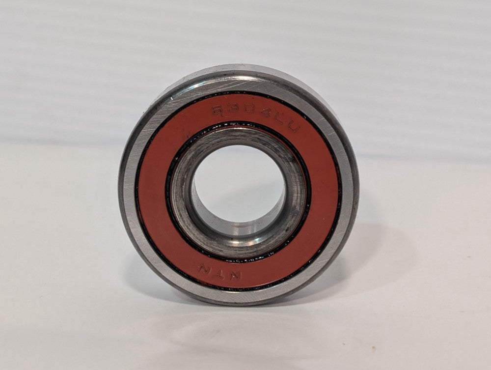 NTN 6304LU Single Row Ball Bearing Housing, 2" wide, No Box, Pre-Owned, As Shown