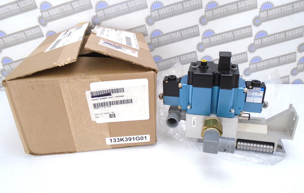 MAC - 0629-FV6500B - 4-WAY 25-150 Psi Pneumatic Valve - PPE-871BAAA - 24VDC -NEW