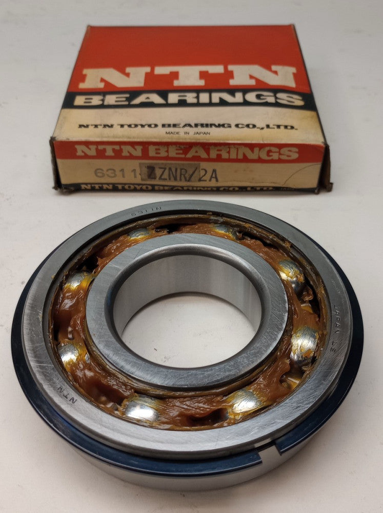 NTN 6311-ZNR-2A Ball Bearing Deep Groove 55 x 120 x 29mm 6311ZNR-2A