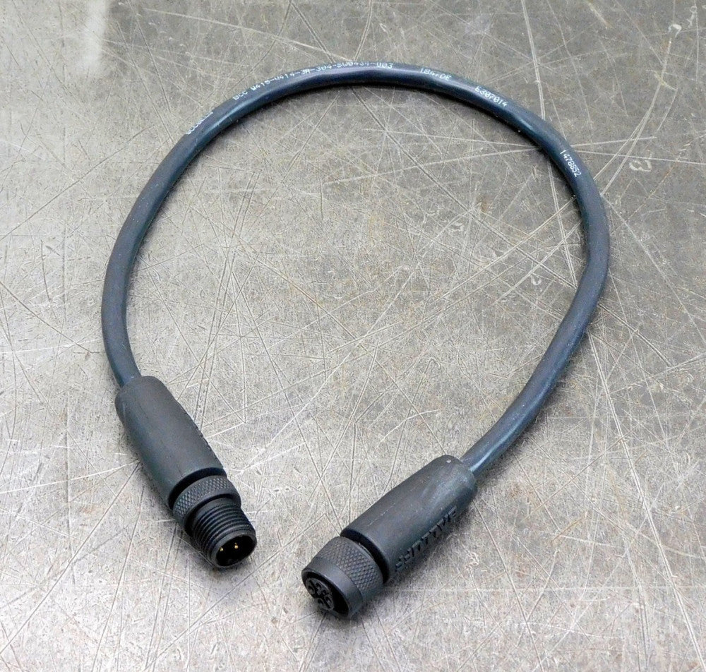 Balluff BCC W415-W414-3A-304-SW0434-003 Double-Ended Cordset 250V 4A BCC0ELW
