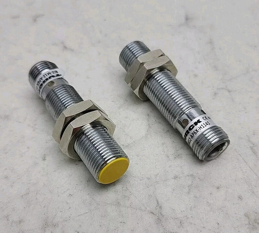2 Pack Turck Inductive Sensor BI2-G12-AP6X-H1141 M12x1 10-30 Vdc 46065 Used
