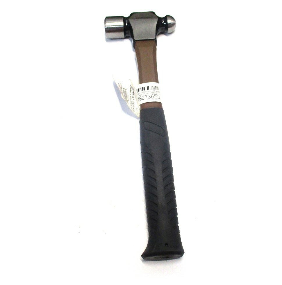 NEW 1 Lb Head 12-7/8" OAL Fiberglass Handle Ball Pein Hammer