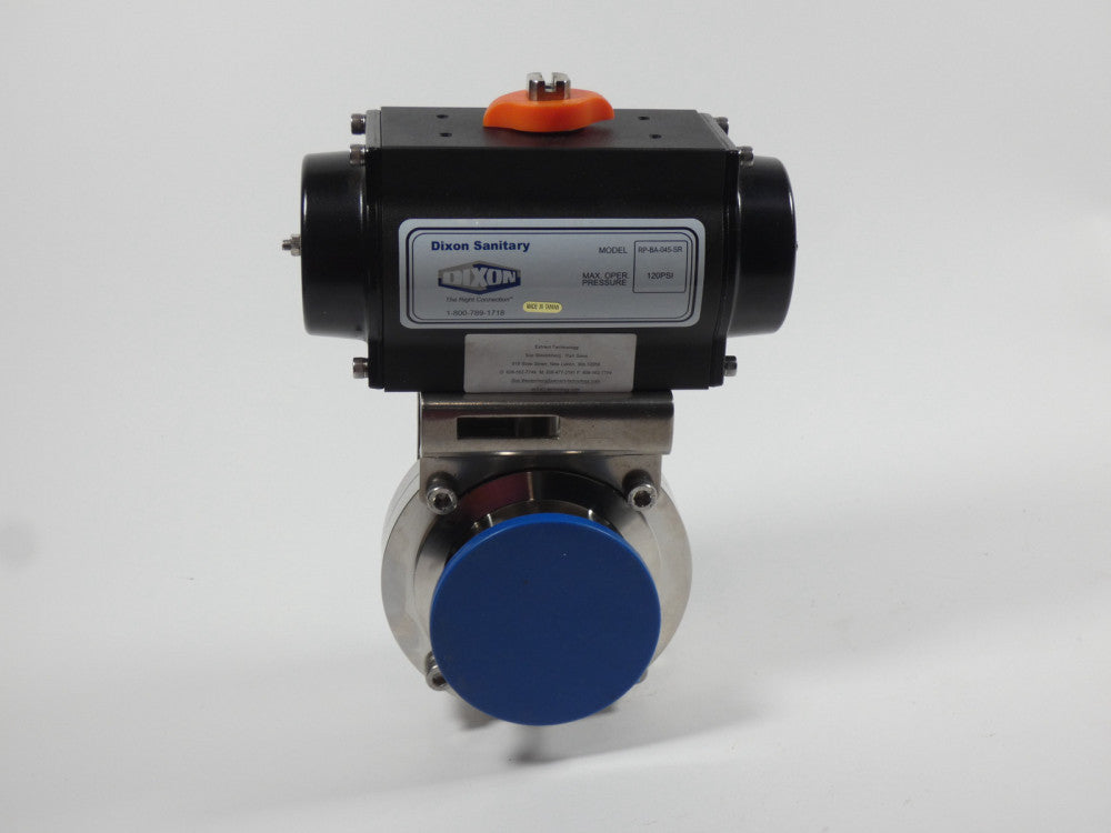 Dixon RP-BA-045-SR Sanitary Actuator 120 Psi W/ B5101 Valve 3" - NEW Surplus!