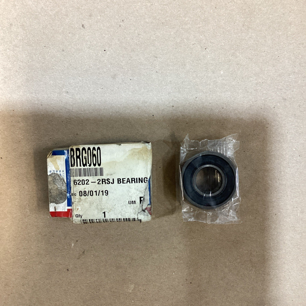 NSK 6202 DDU C3 DEEP GROOVE BALL BEARING, RUBBER SEALED 15x35x11mm 6202 2RS