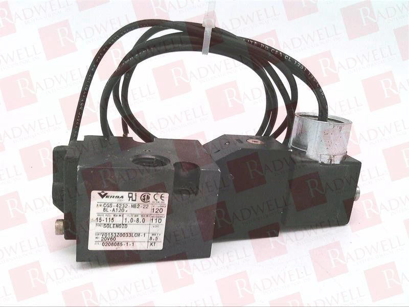 VERSA VALVES CGS-4232-NB2-228L-A120 / CGS4232NB2228LA120 (BRAND NEW)