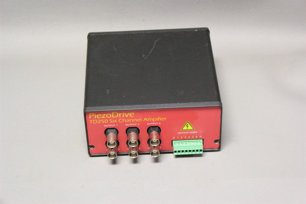 PIEZO DRIVE PIEZODRIVE SIX CHANNEL AMPLIFIER TD250