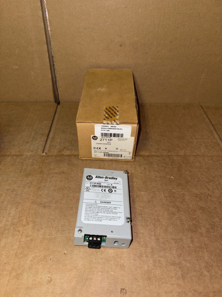 ALLEN BRADLEY 2711P-RN8 DH+ COMMUNICATION MODULE, SERIES-A, NEW-OPEN BOX!