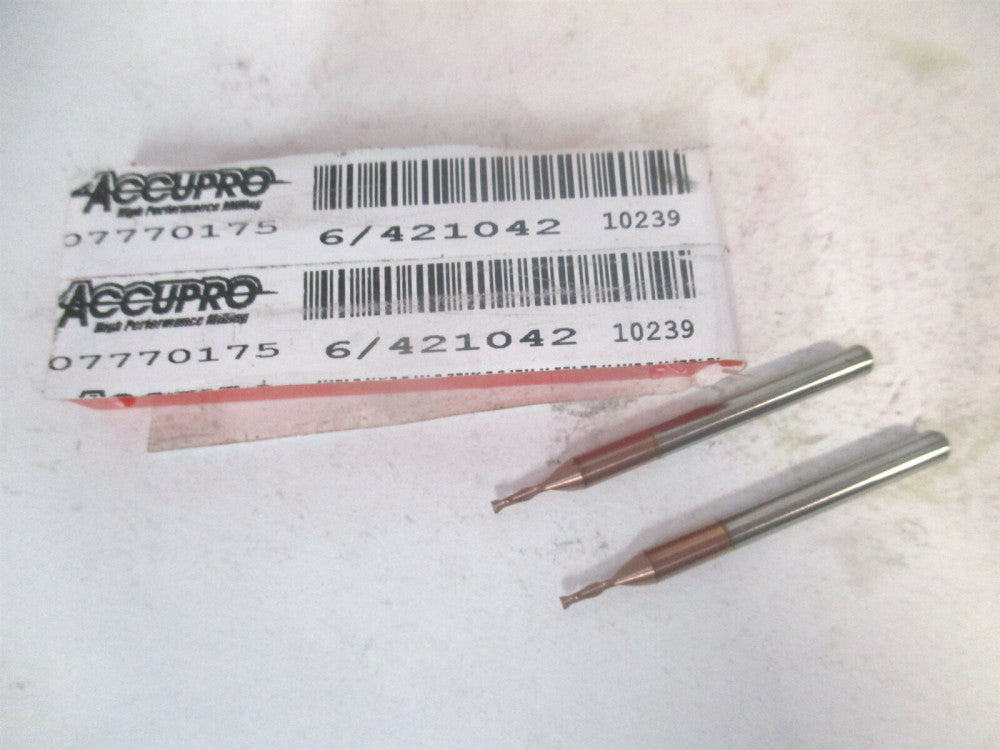 (12181228) 3/64 x 9/64 x 1/8" x 1-1/2" OAL 2 Flute Solid Carbide Square End Mill