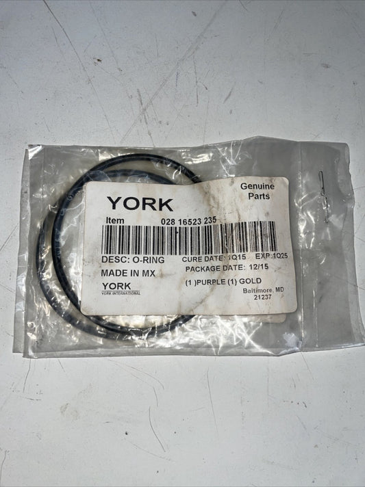 1- York 028-16523-235 Seal O-Ring Neoprene NEW SEALED BAG