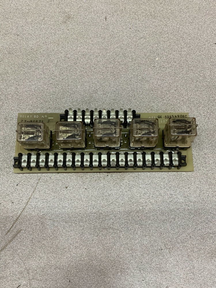 NEW 01-03854901C CIRCUIT BOARD ASSEMBLY 357382 RELAY BOARD 77-01821