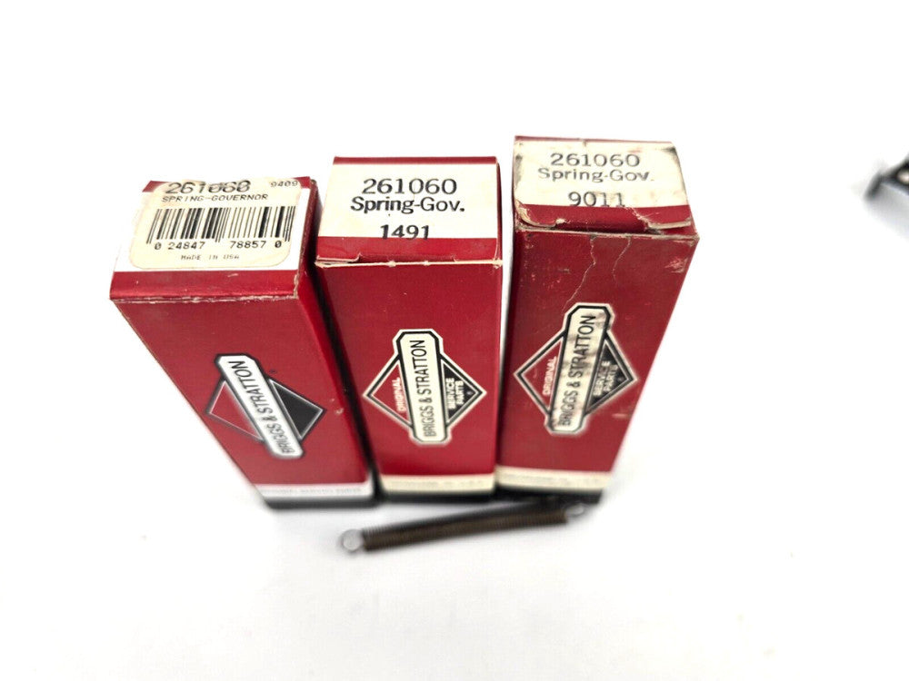3pcs NOS Briggs & Stratton 261060 Governor Spring