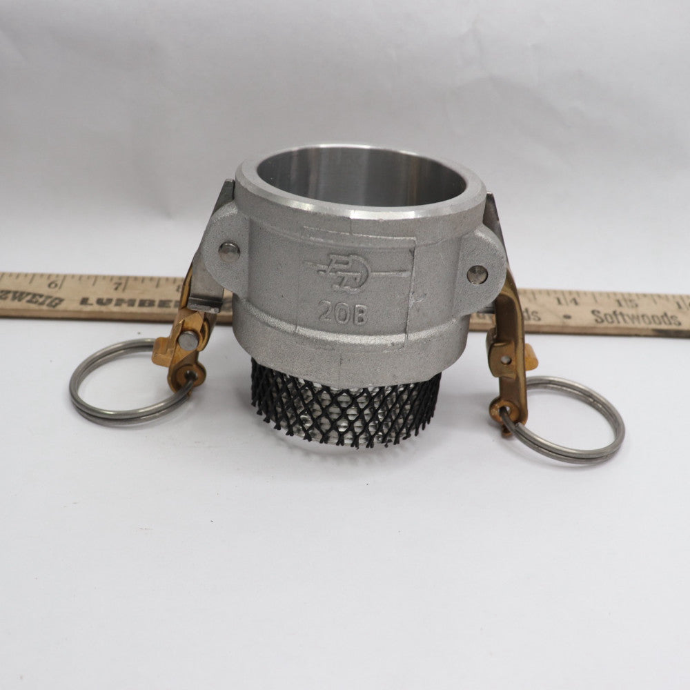 PT Part B Coupler Hardcoat Aluminum 2" 20B