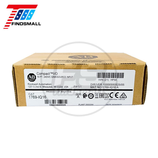 2024 New Sealed AB 1769-IQ16 /A CompactLogix 16 Pt 24VDC D/I Module 1769IQ16