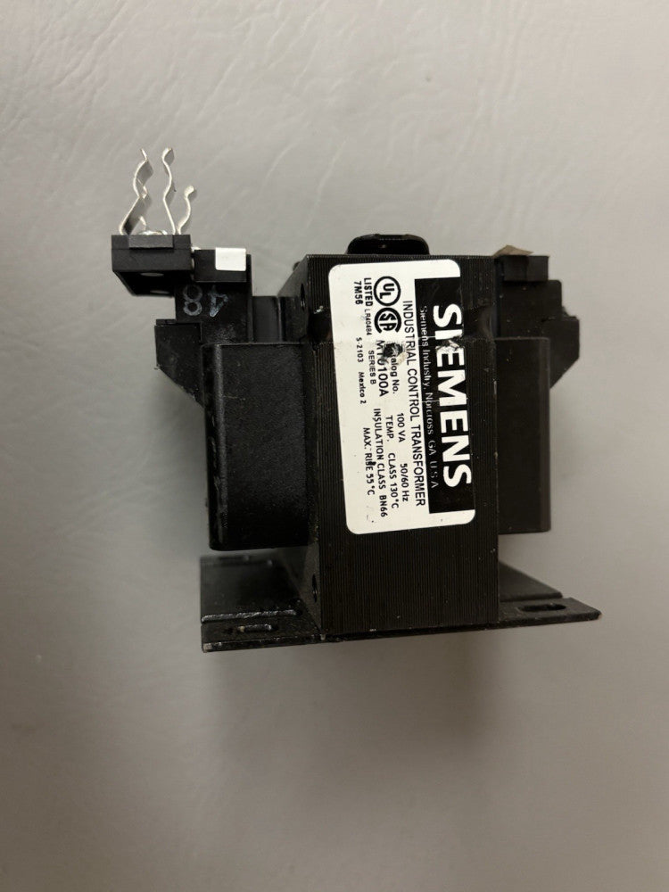 SIEMENS  MT0100A TRANSFORMER 100VA 50/60Hz SERIES B
