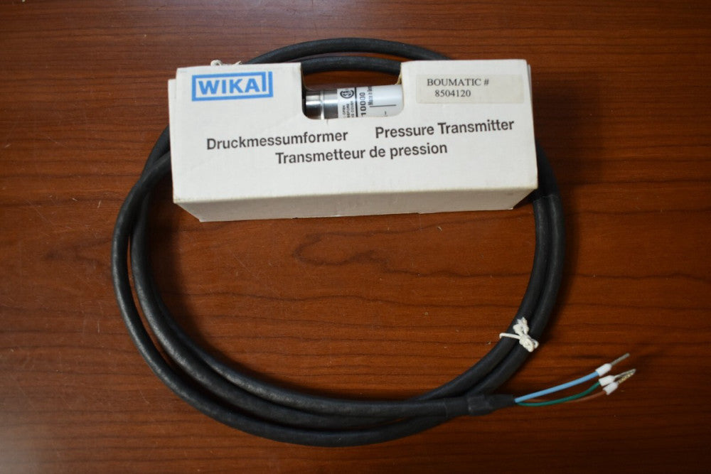 Wika S-10000 Pressure Transducer 8504120
